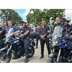 Guarda Municipal de Campo Largo adquire quatro motocicletas para ampliar segurança pública
